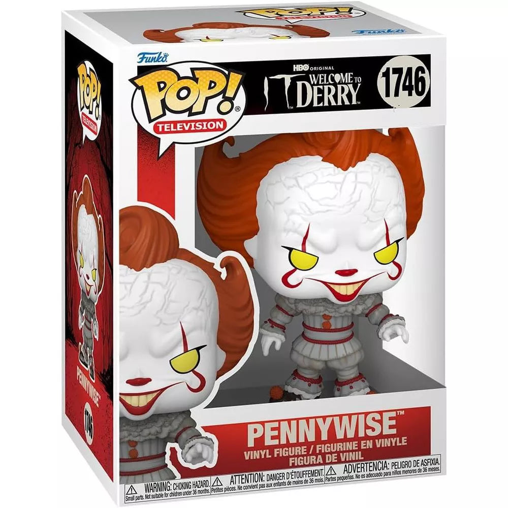 Funko Pop! TV: Welcome to Derry – Pennywise – IT – Vinyl Figure thumbnail
