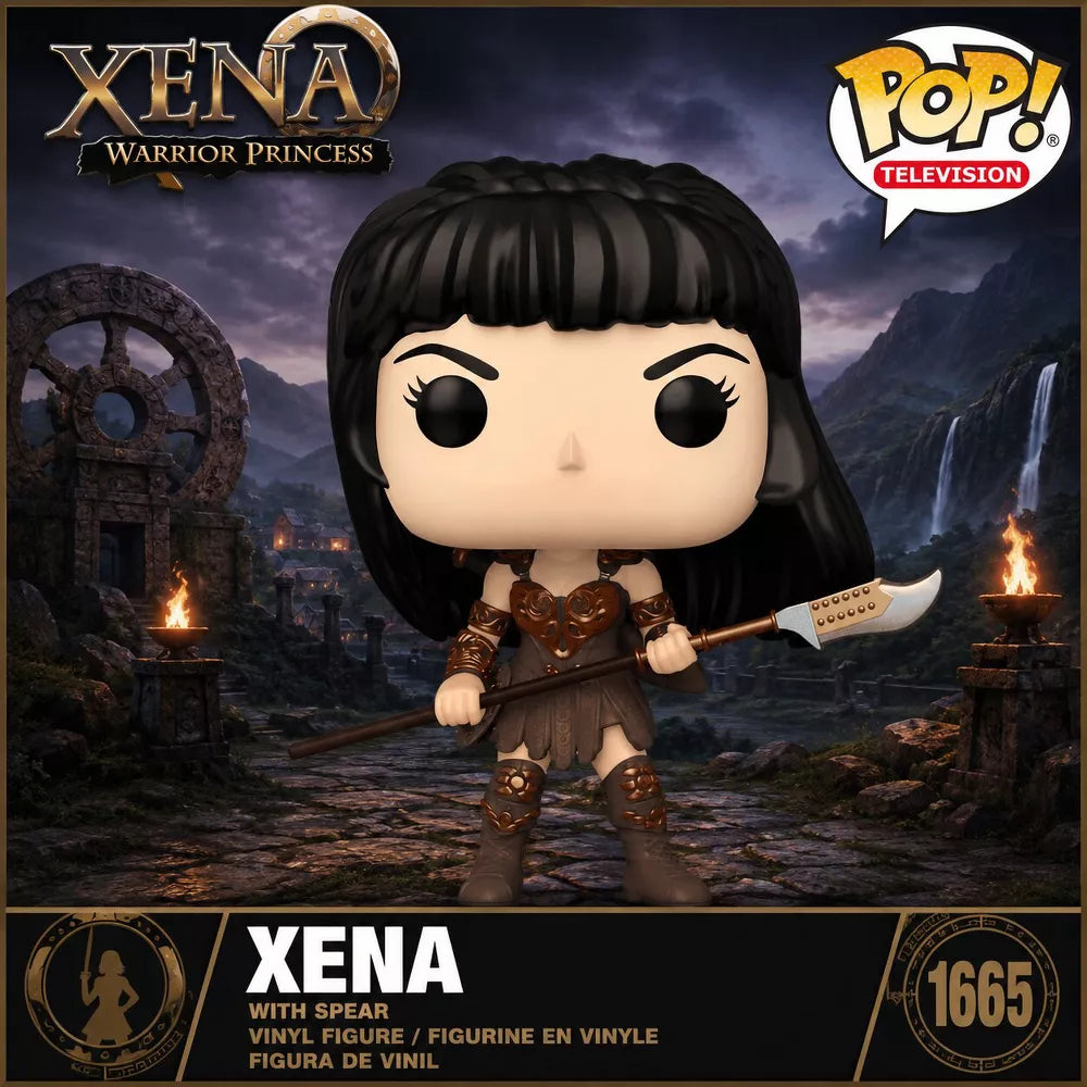 Funko POP! TV Xena with Spear Vinyl Figure #1665 #83505 thumbnail