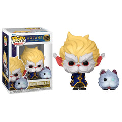 Funko Pop! TV: Arcane League of Legends - Heimerdinger with Poro. The conflict between Piltover and the Undercity is intensifying! Assemble your team and get ready for combat with Pop! Heimerdinger with Poro! F-80193