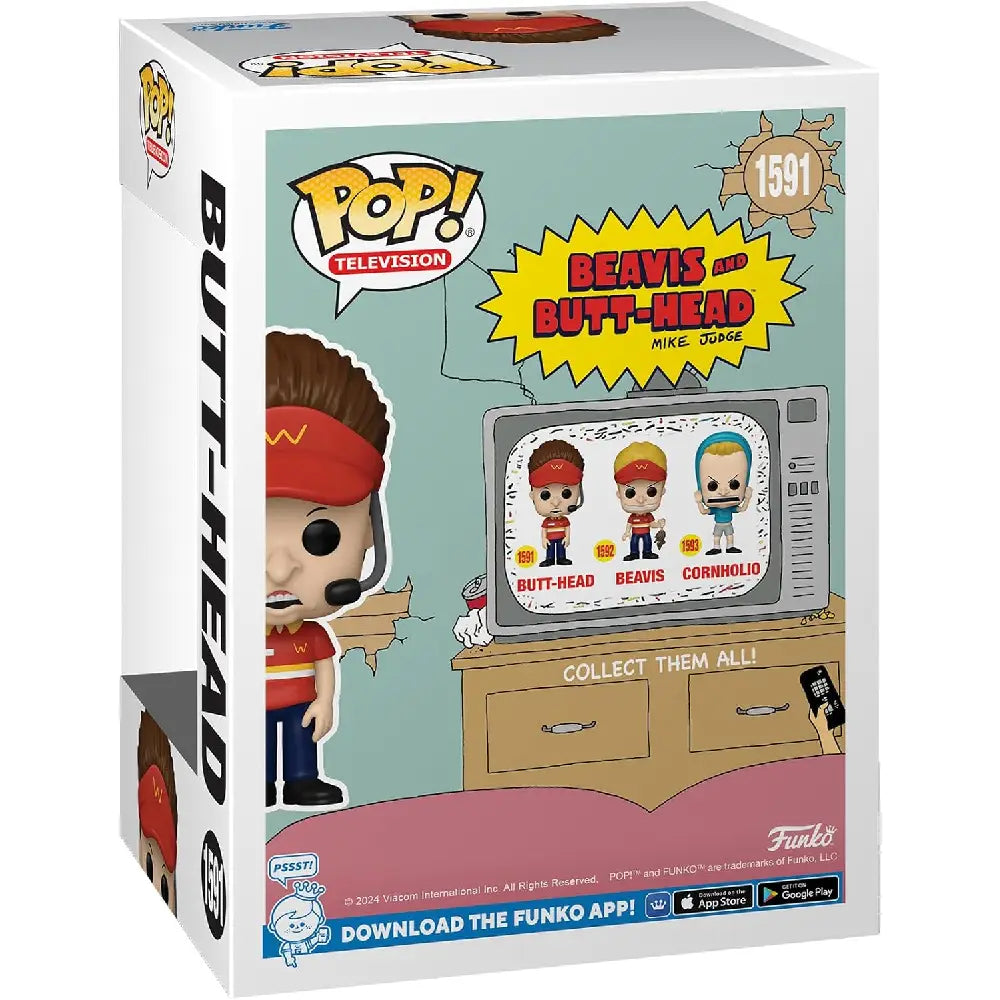 Funko Pop! TV: Beavis & Butt-Head - Butt-Head F-80168 thumbnail