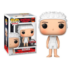 Funko Pop! TV: Stranger Things - Eleven in Tank Suit Amazon Exclusive. The Funko Pop! TV: Stranger Things - Eleven in Tank Suit Exclusive Vinyl Figure is an essential collectible for fans of the popular Netflix show 