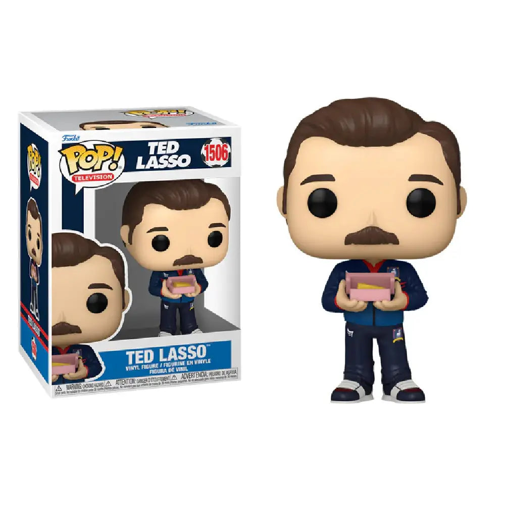 Funko Pop! TV: Ted Lasso -Ted Lasso with Biscuits F-70722 thumbnail