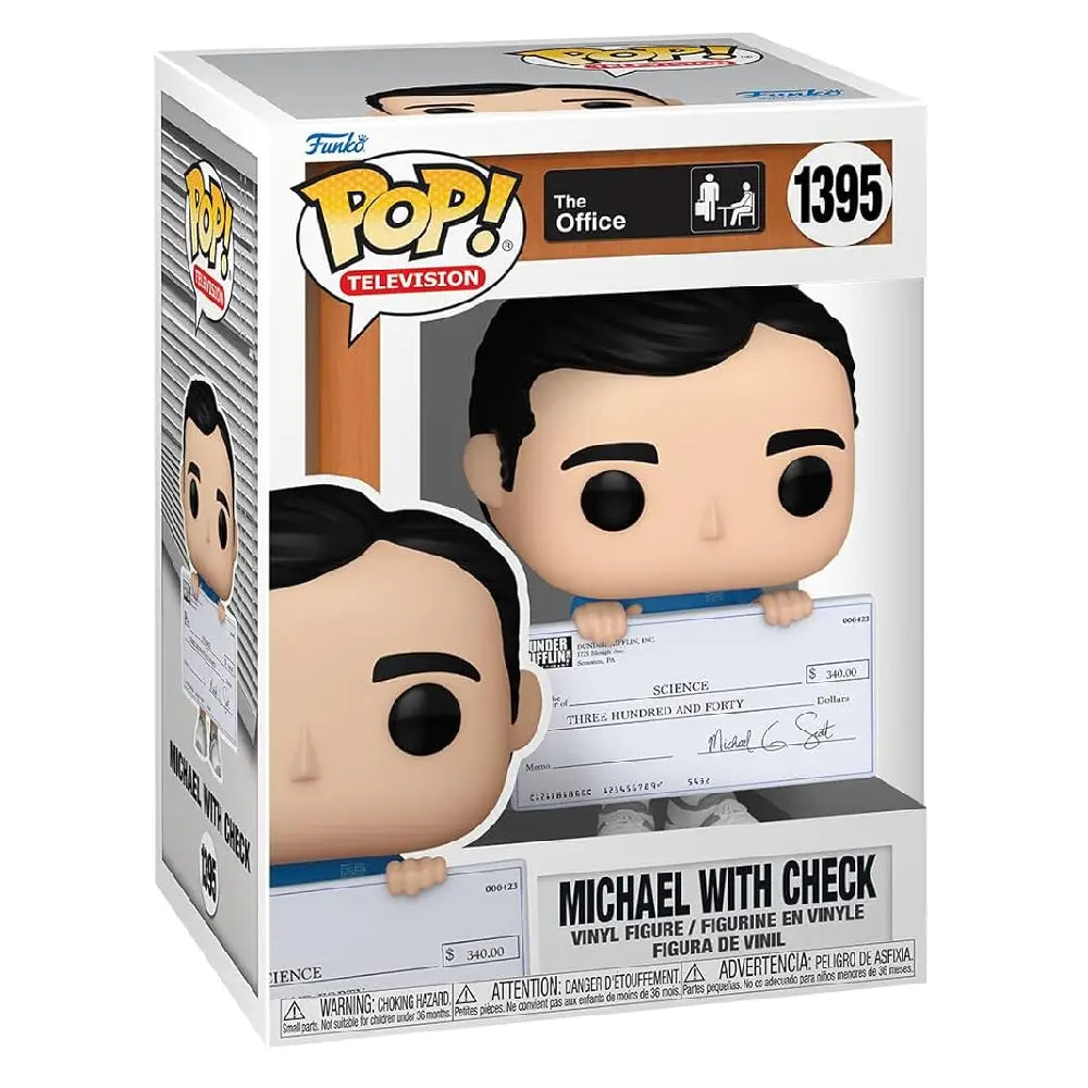 Funko Pop! TV: The Office - Michael with Check F-65760 thumbnail