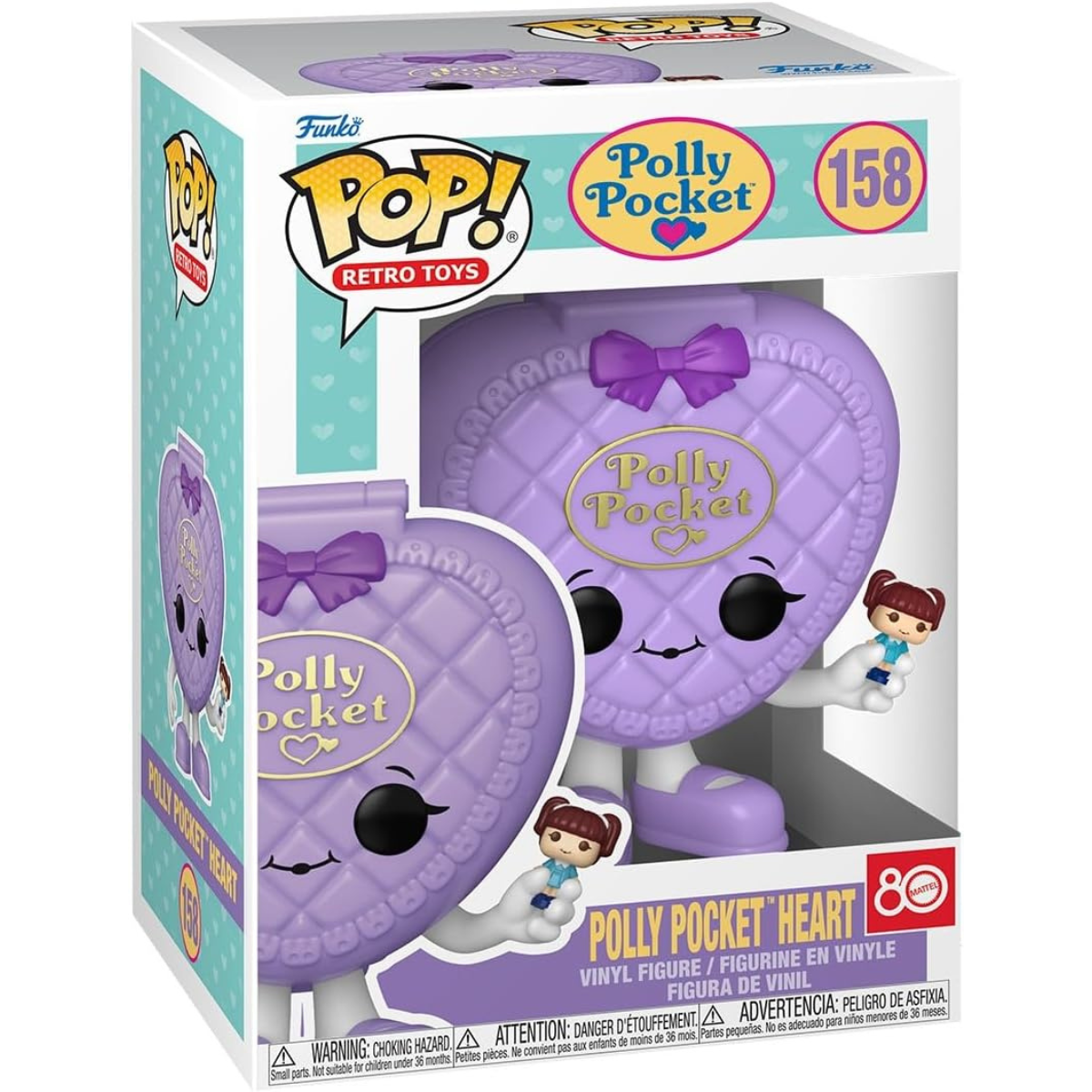 Funko Pop! Vinyl: Polly Pocket – Polly Pocket Heart Collectible Vinyl Figure thumbnail