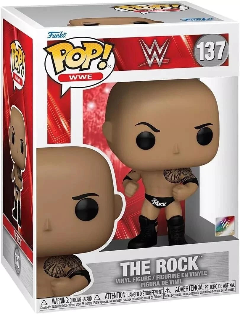 Funko Pop! WWE: 60th Anniversary - The Rock thumbnail