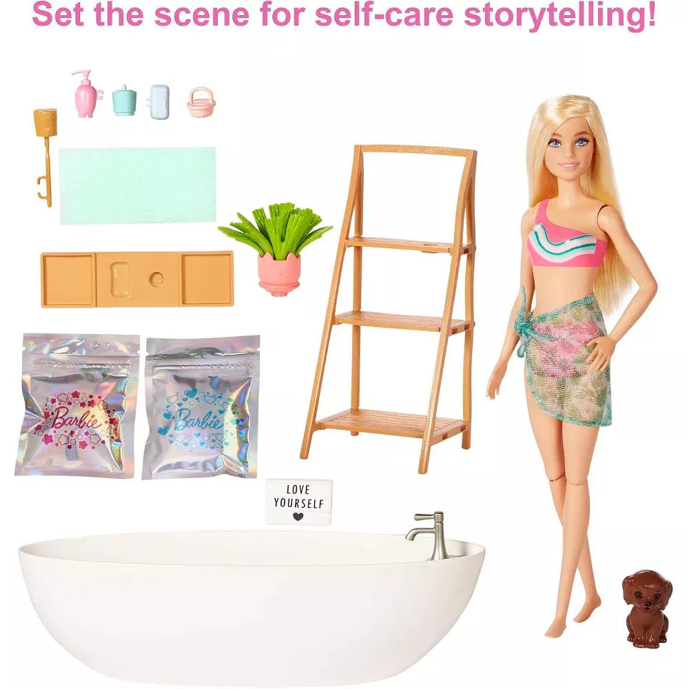 Barbie Doll & Bathtub Playset with Accessories thumbnail