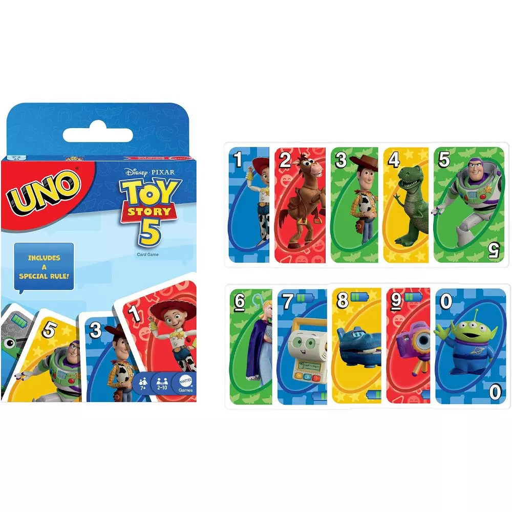 Mattel UNO Toy Story 5 Card Game thumbnail