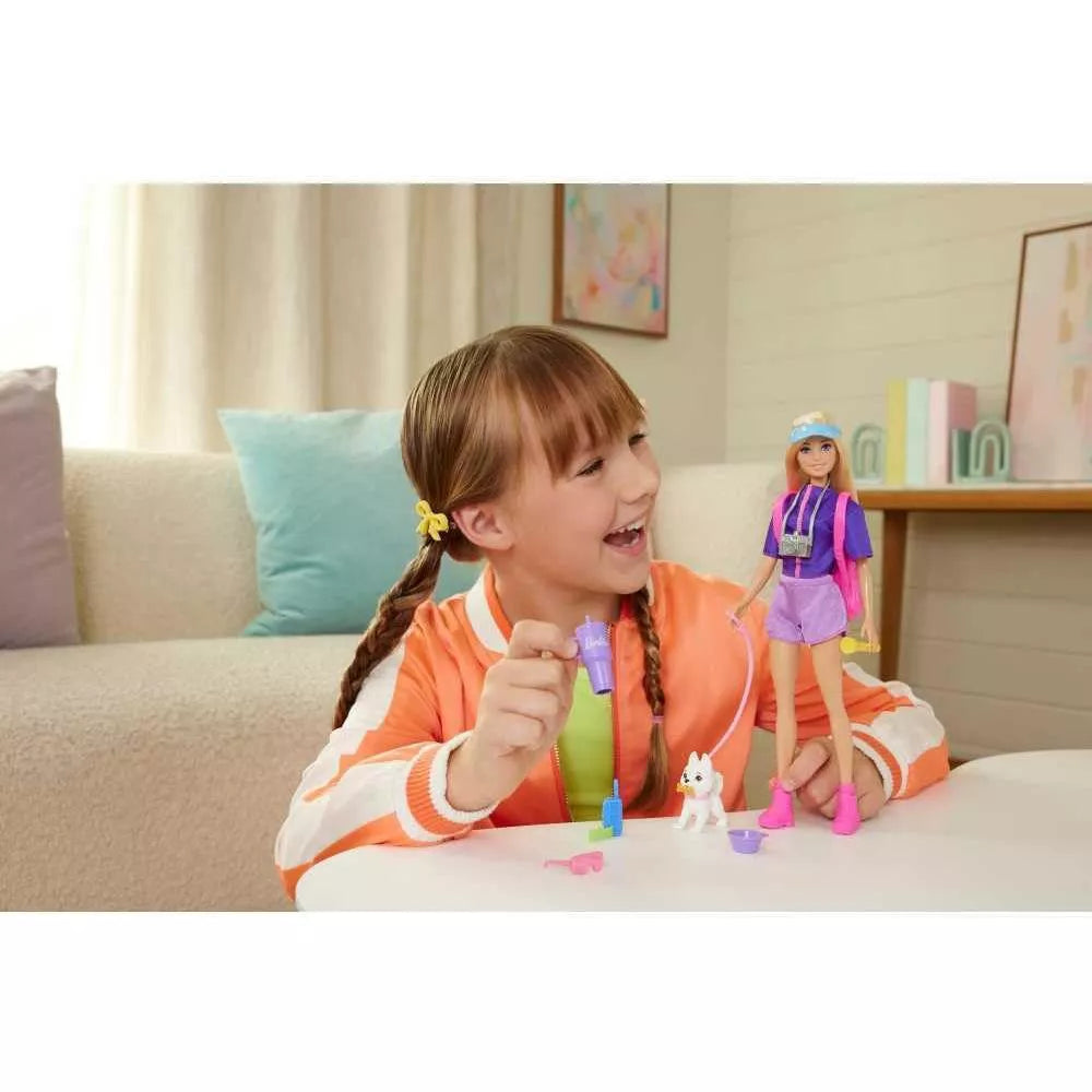 Barbie Malibu Outdoor Adventures Fashion Doll with Accessories thumbnail