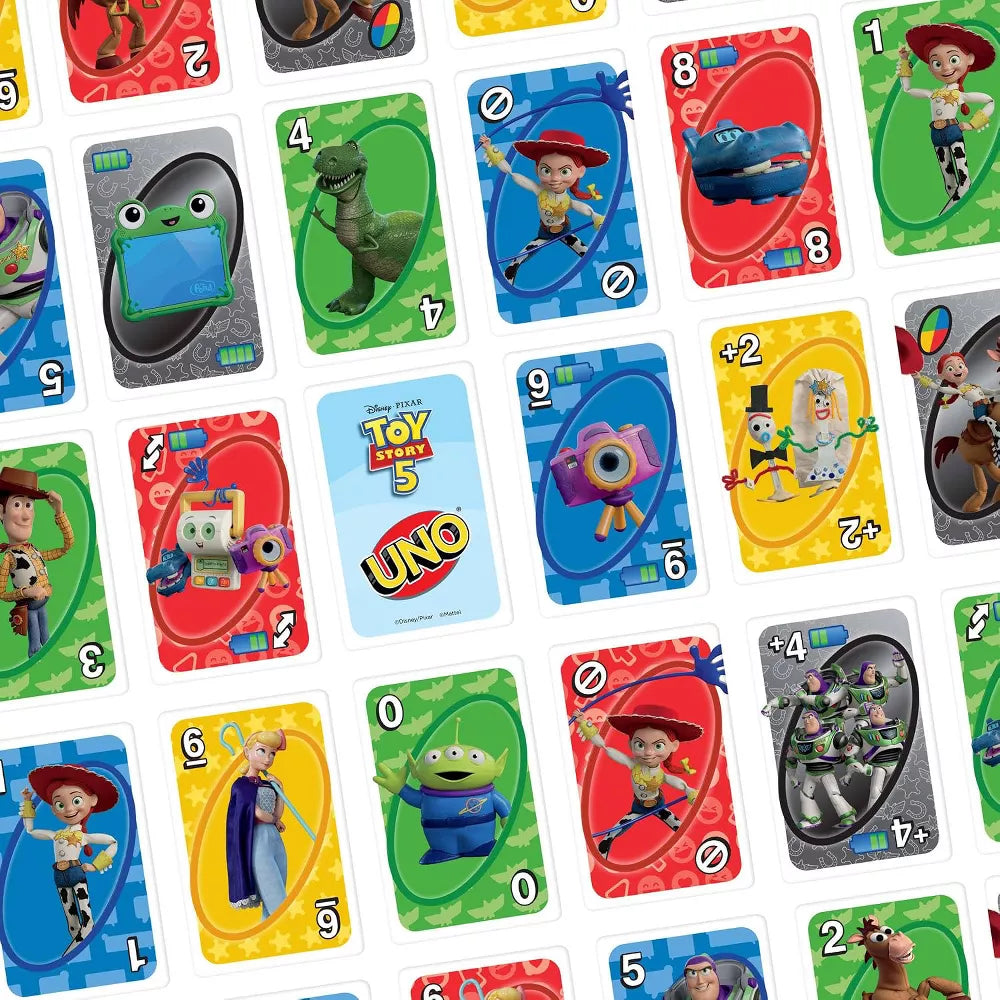 Mattel UNO Toy Story 5 Card Game thumbnail