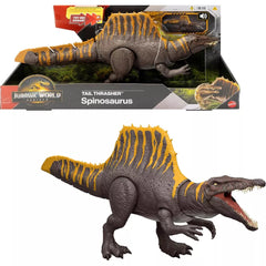 Mattel Jurassic World Rebirth Tail Thrasher Spinosaurus Toy