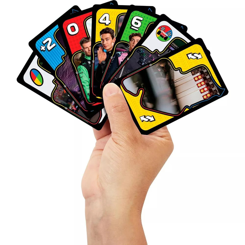Mattel UNO Formula 1 Card Game thumbnail