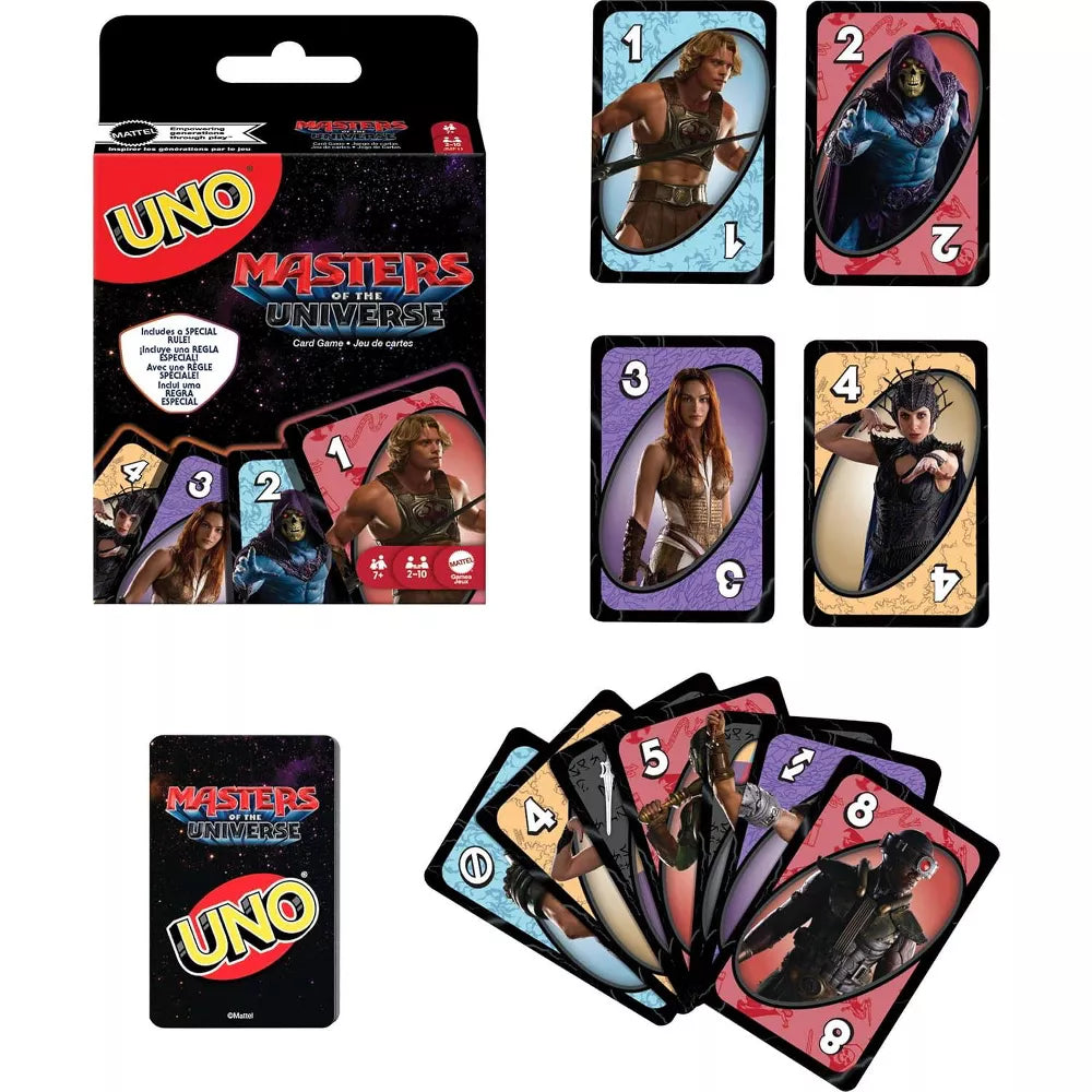 Mattel UNO Masters of the Universe Card Game