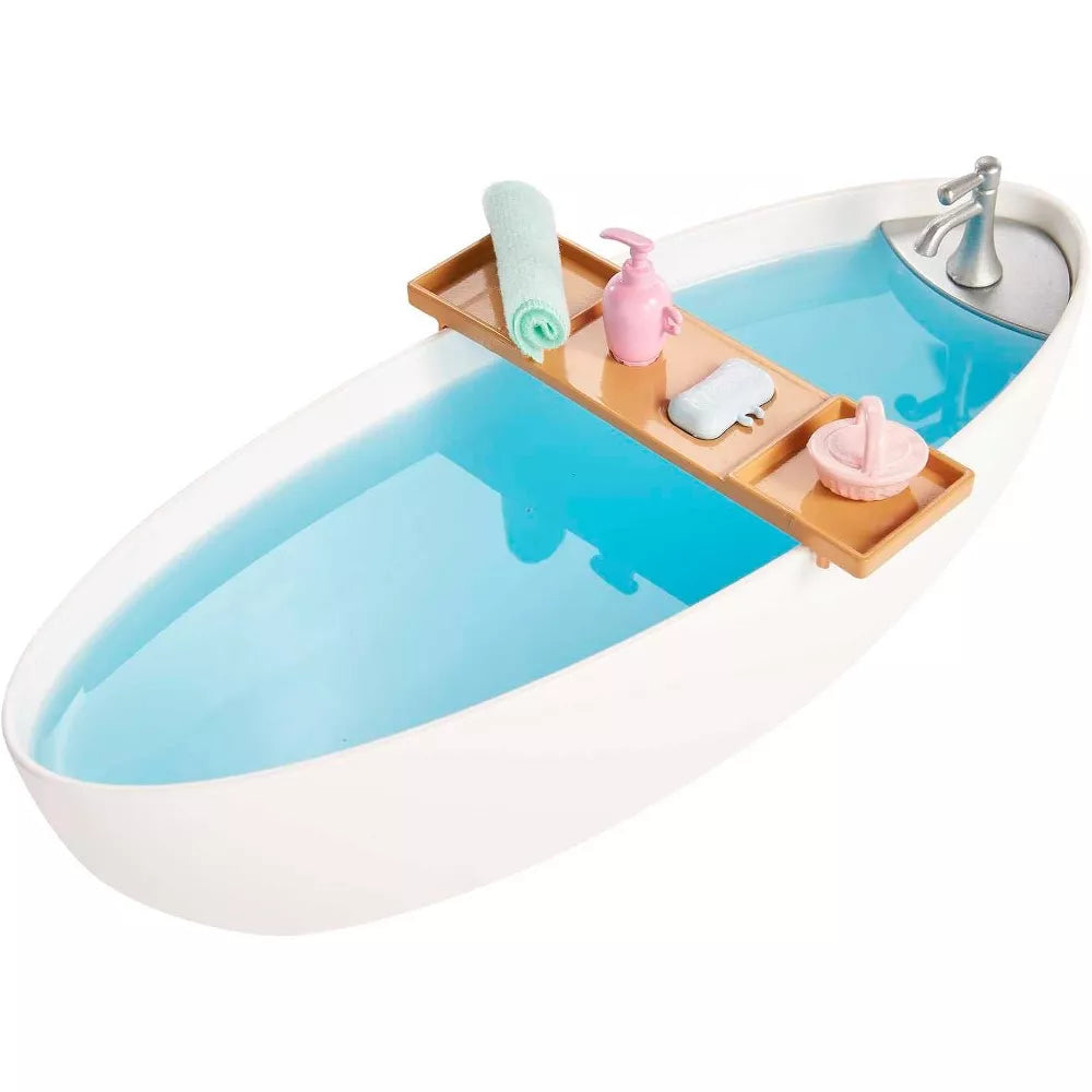 Barbie Doll & Bathtub Playset with Accessories thumbnail
