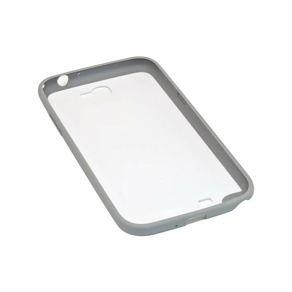 Galaxy Note 2 Protective Bumper Cover Plus Case (White) thumbnail