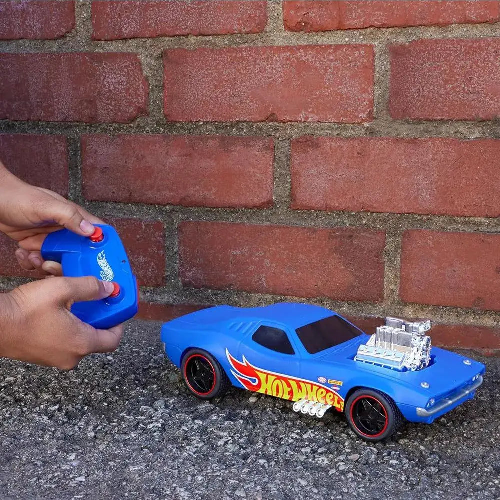 Hot Wheels 1:16 Scale RC Rodger Dodger Toy Car, thumbnail