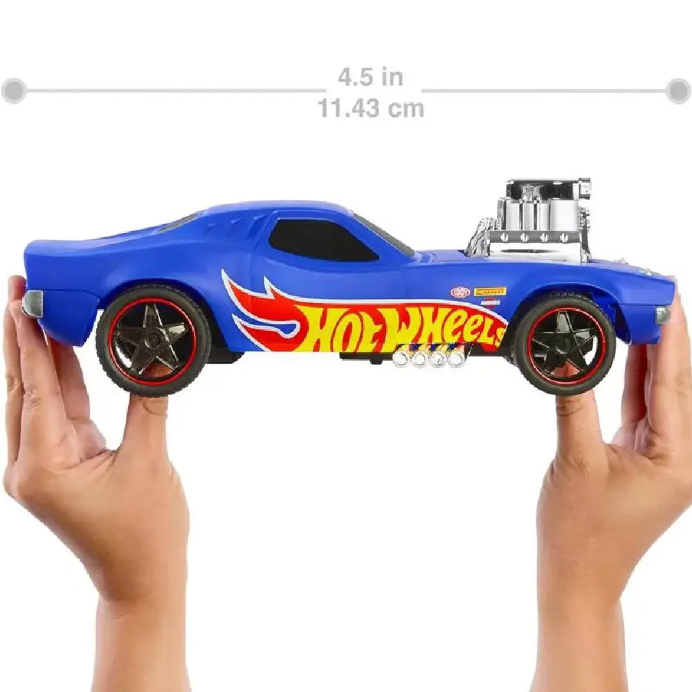 Hot Wheels 1:16 Scale RC Rodger Dodger Toy Car, thumbnail