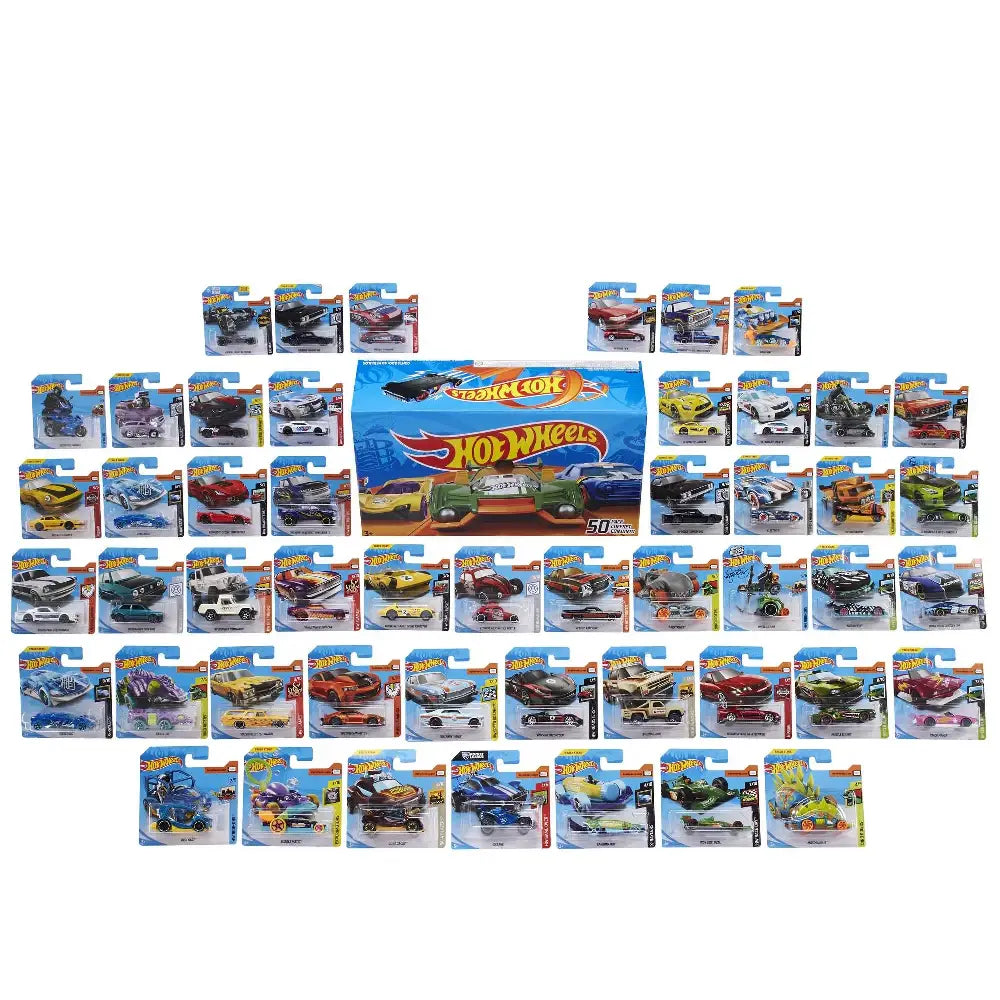 Hot Wheels 50-Car Gift Pack, 1:64 Scale (Styles May Vary) V6697 thumbnail