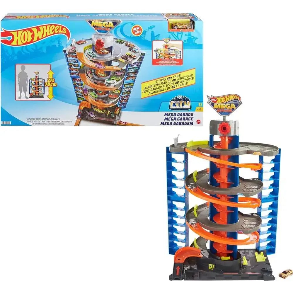 Hot Wheels City 50 New Mega Garage thumbnail