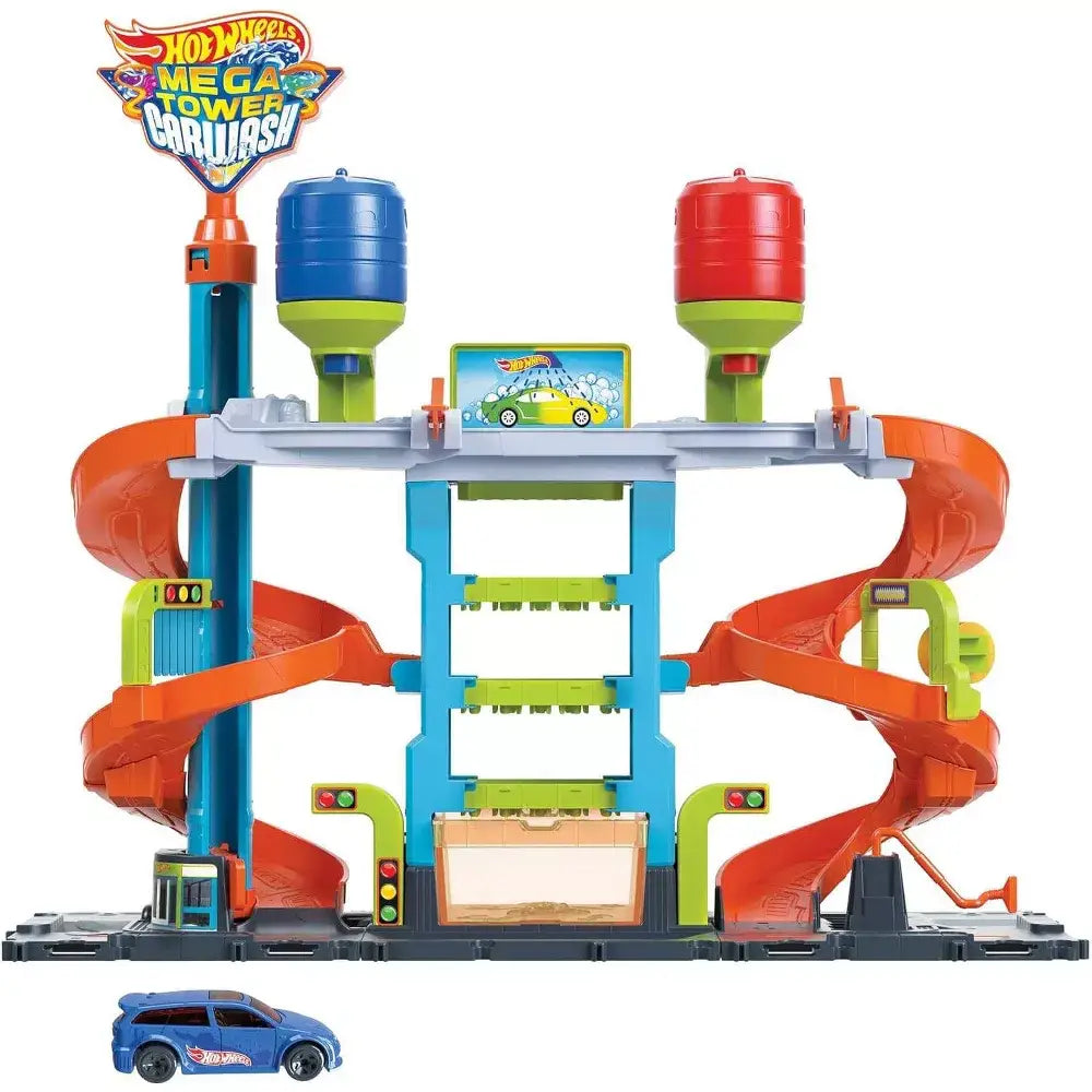 Hot Wheels City Mega Car Wash HDP05 thumbnail