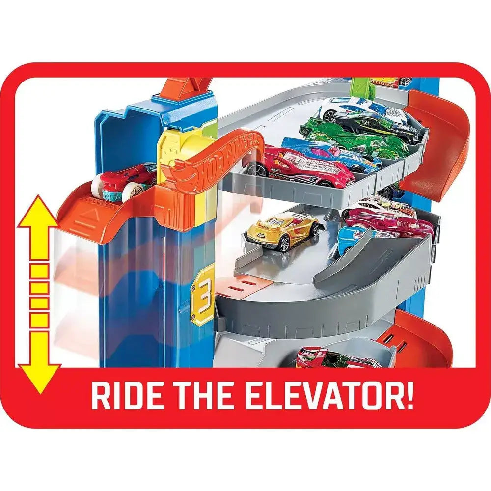 Hot Wheels City Stunt Garage Play Set thumbnail