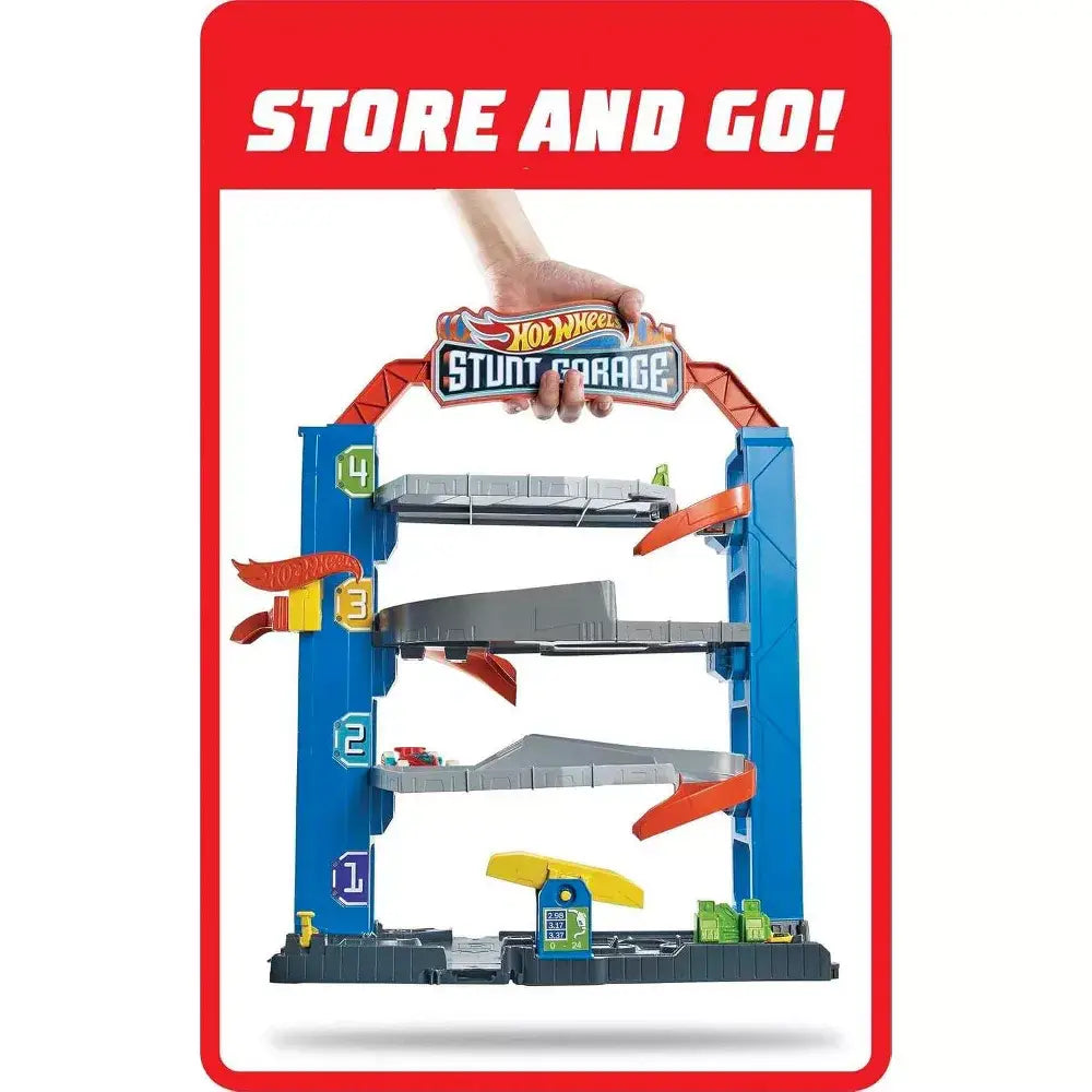 Hot Wheels City Stunt Garage Play Set thumbnail