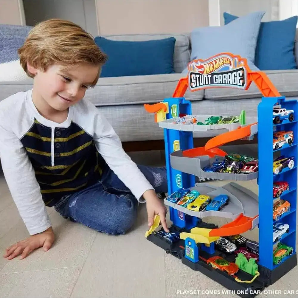 Hot Wheels City Stunt Garage Play Set thumbnail