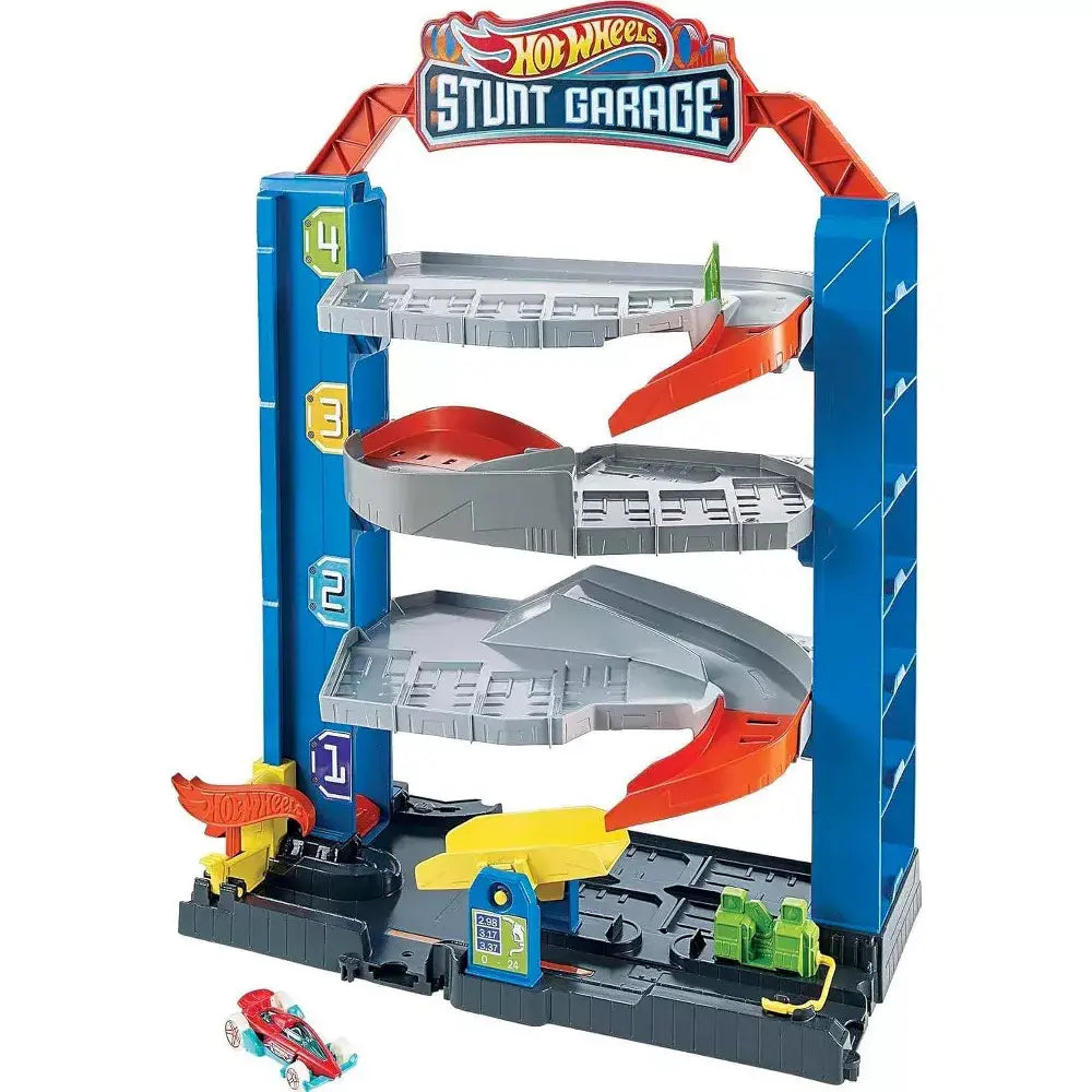 Hot Wheels City Stunt Garage Play Set thumbnail