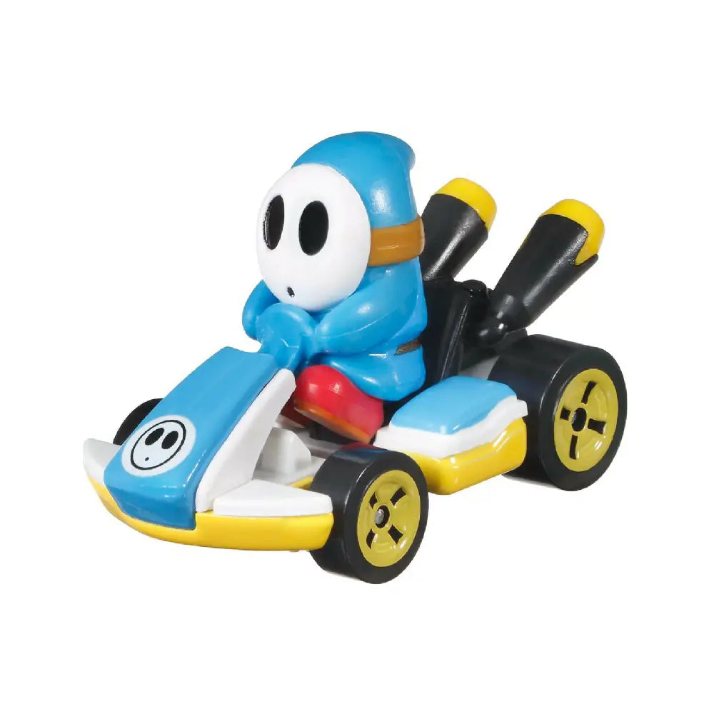 Hot Wheels Mario Kart Light Blue Shy Guy GRN21 thumbnail