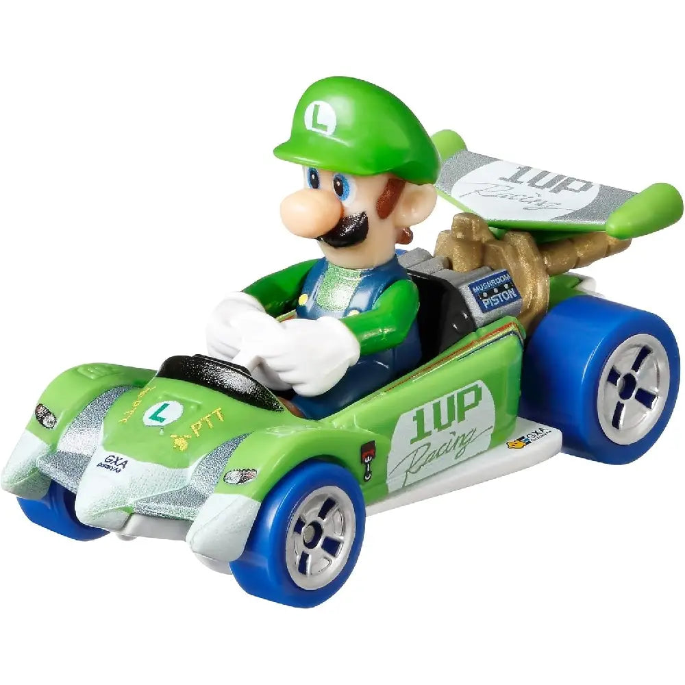 Hot Wheels Mario Kart Luigi Circuit Special GRN18 thumbnail