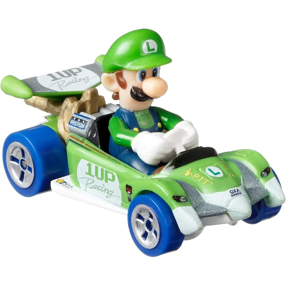 Hot Wheels Mario Kart Luigi Circuit Special GRN18 thumbnail