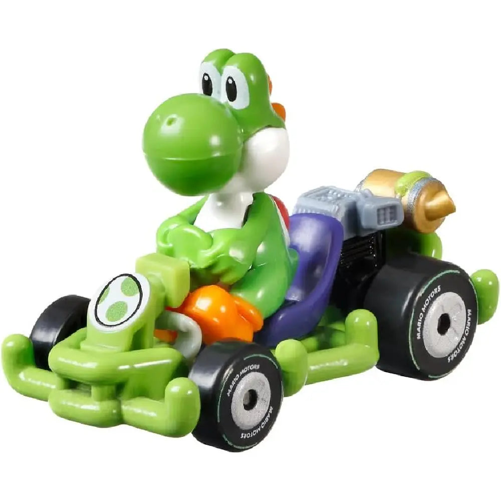 Hot Wheels Mario Kart Yoshi Pipe Frame GRN19 thumbnail