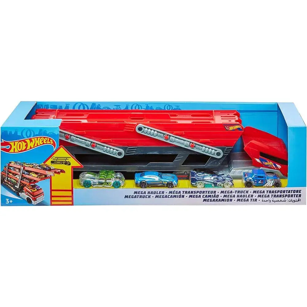 Hot Wheels Mega Hauler and 4 Cars Set FPM81 thumbnail