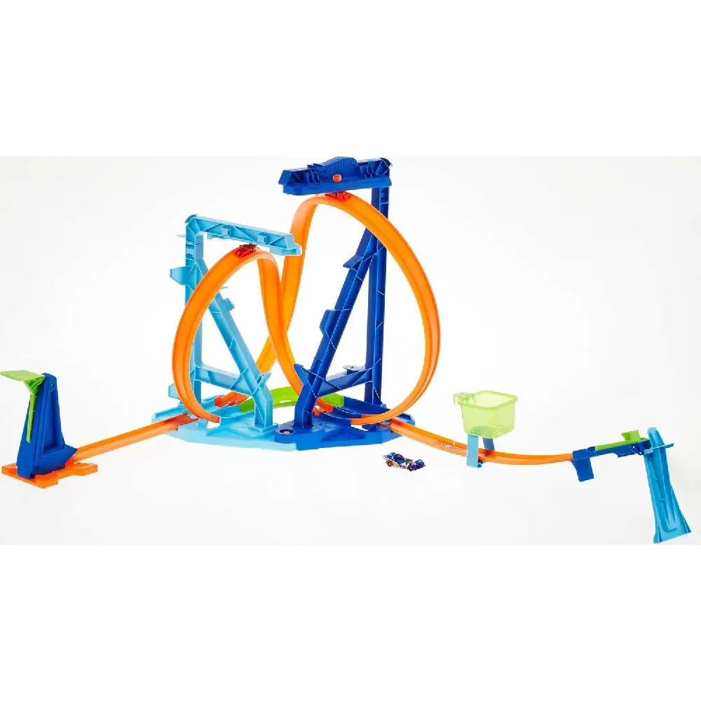 Hot Wheels Toy Car Track Set Infinity Loop Kit HMX40 thumbnail