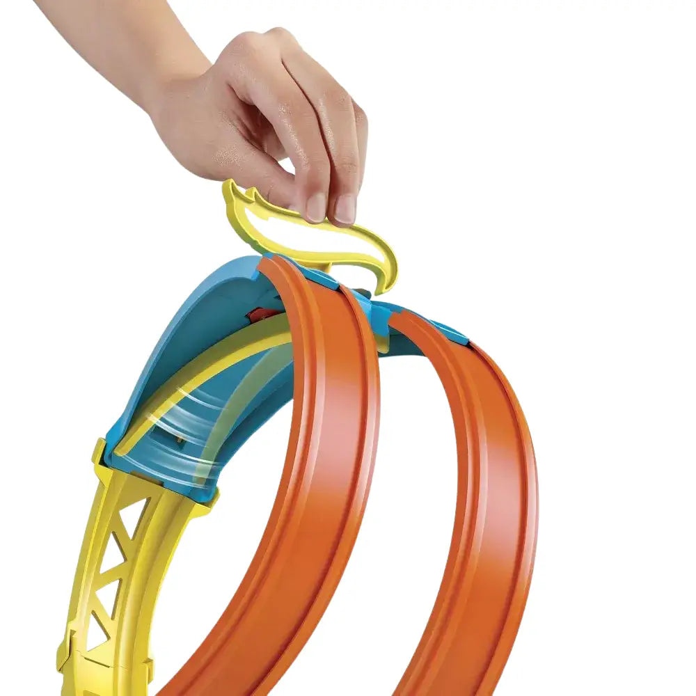 Hot Wheels Toy Car Track Set Track Builder Playset HDX77 thumbnail