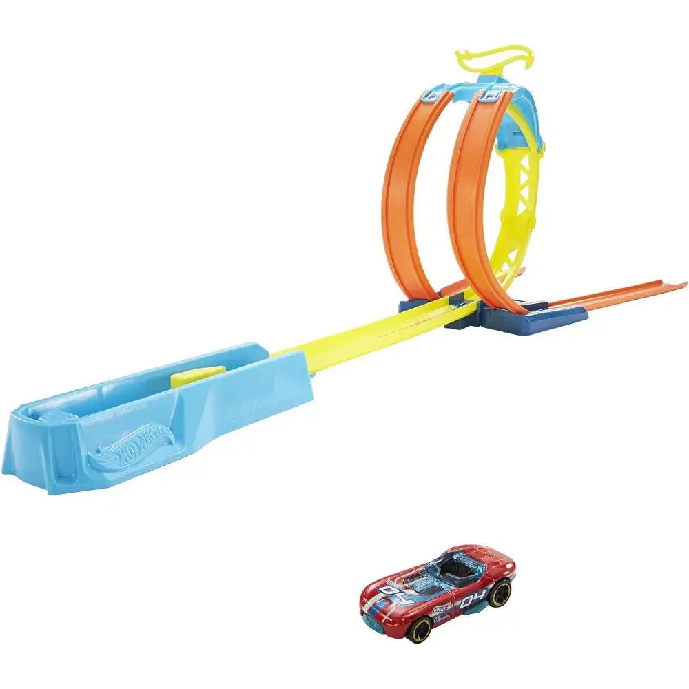 Hot Wheels Toy Car Track Set Track Builder Playset HDX77 thumbnail
