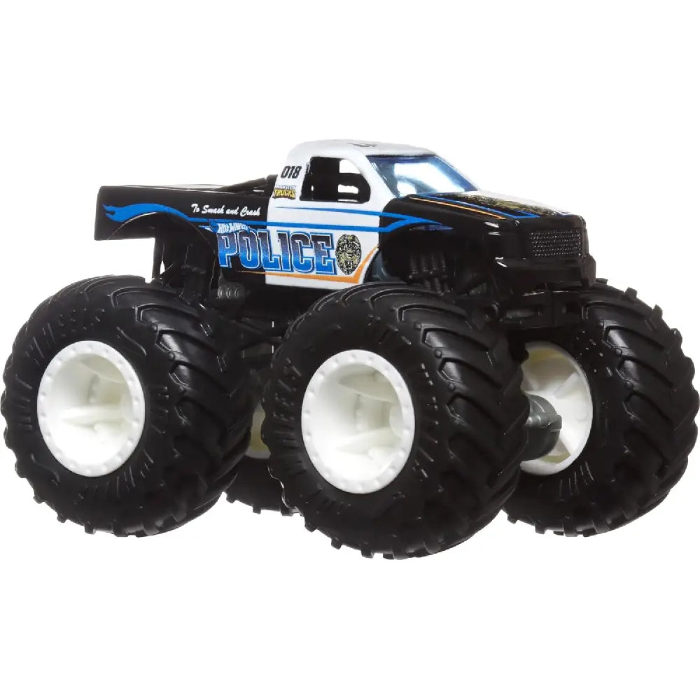 Hot Wheels Toy Monster Trucks Set of 4 Alarm Squad HWP43 thumbnail