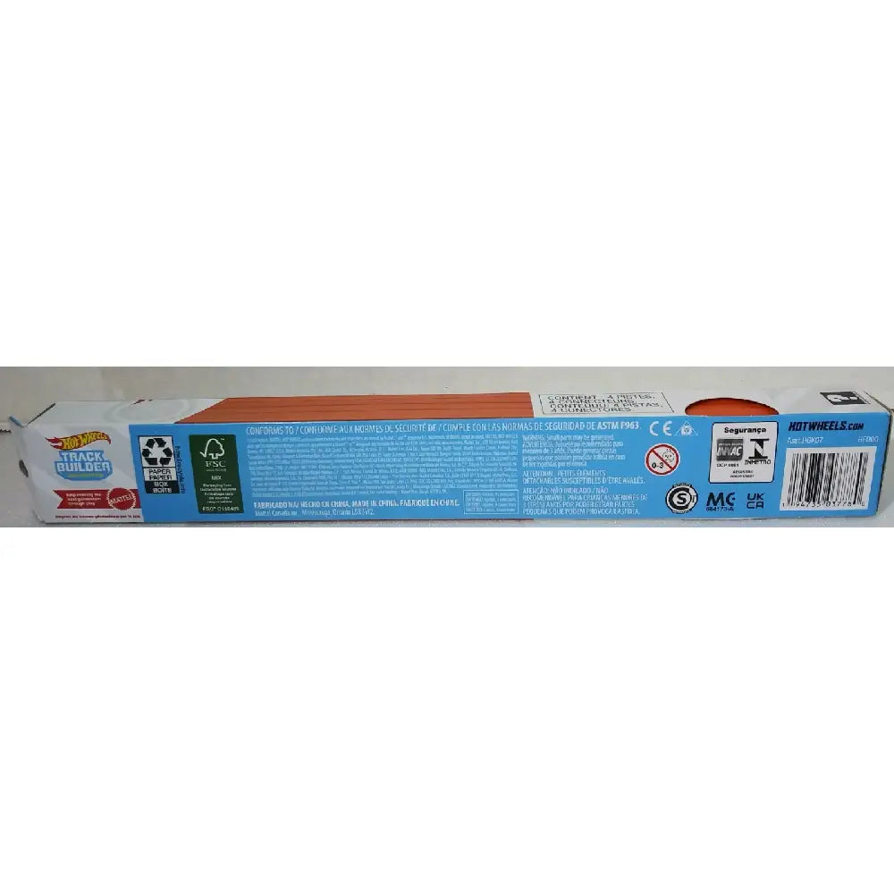 Hot Wheels Track Builder Unlimited Straight Track Pack 4FT HFD00 thumbnail