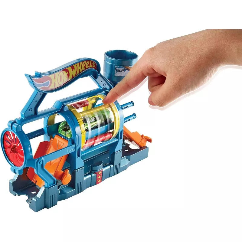 Hot Wheels City Turbo Jet Car Wash Track Builder Playset w Vehicle thumbnail
