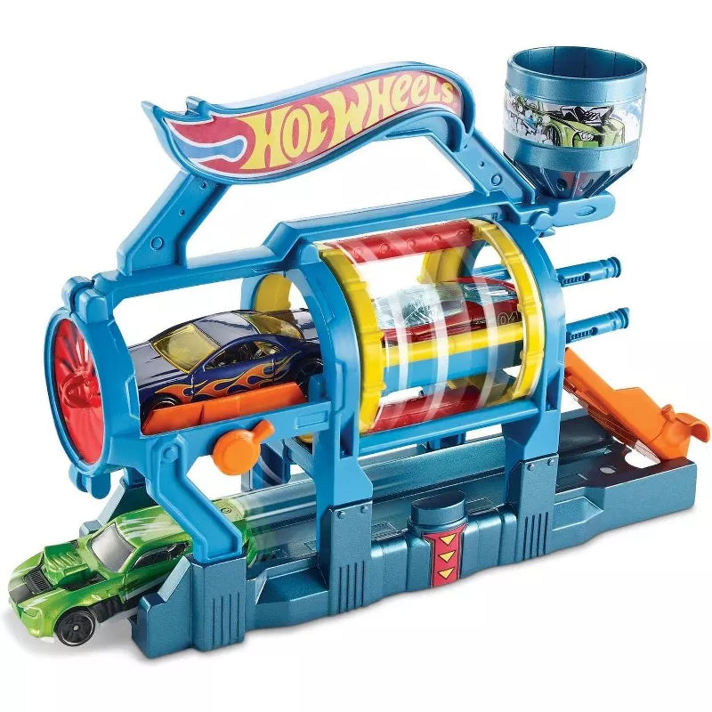Hot Wheels City Turbo Jet Car Wash Track Builder Playset w Vehicle thumbnail