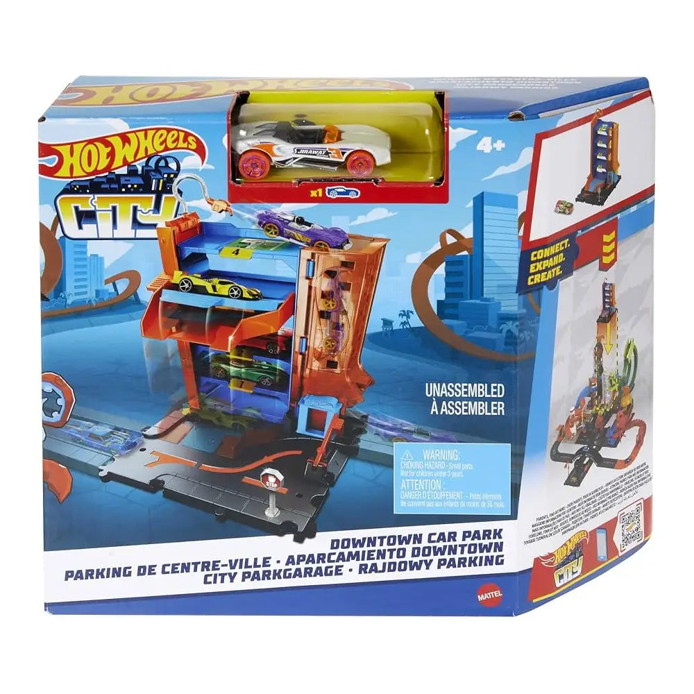 Hot Wheels City Downtown Car Park Playset HDR28 thumbnail