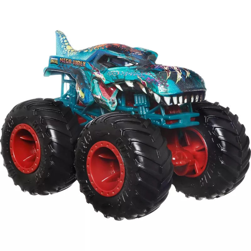 Hot Wheels Monster Trucks, 1:64 Scale Toy Monster Trucks, Set of 4 Fang Frenzy thumbnail