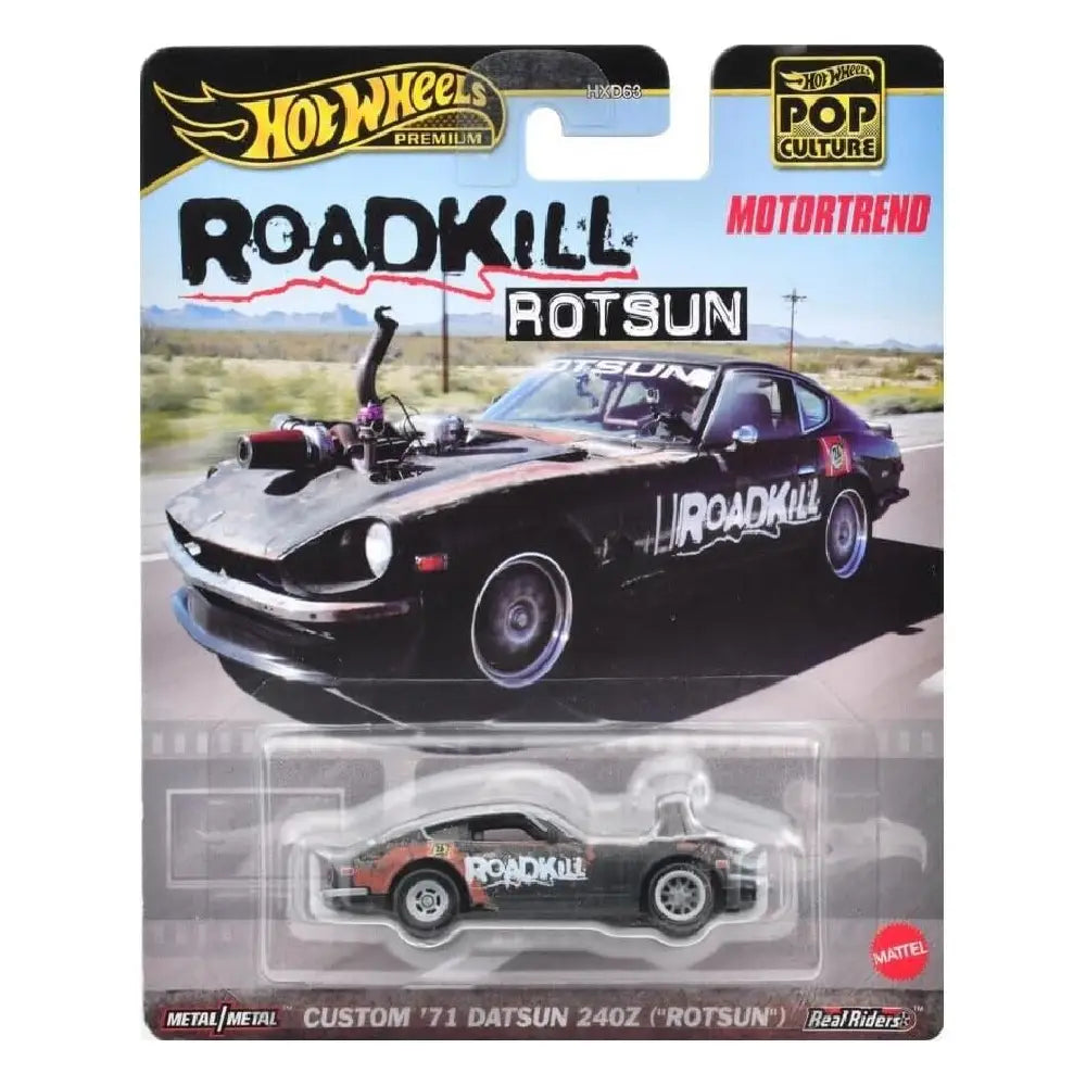 Hot Wheels Pop Culture Roadkill ROTSUN - Custom '71 Datsun HKC37 thumbnail