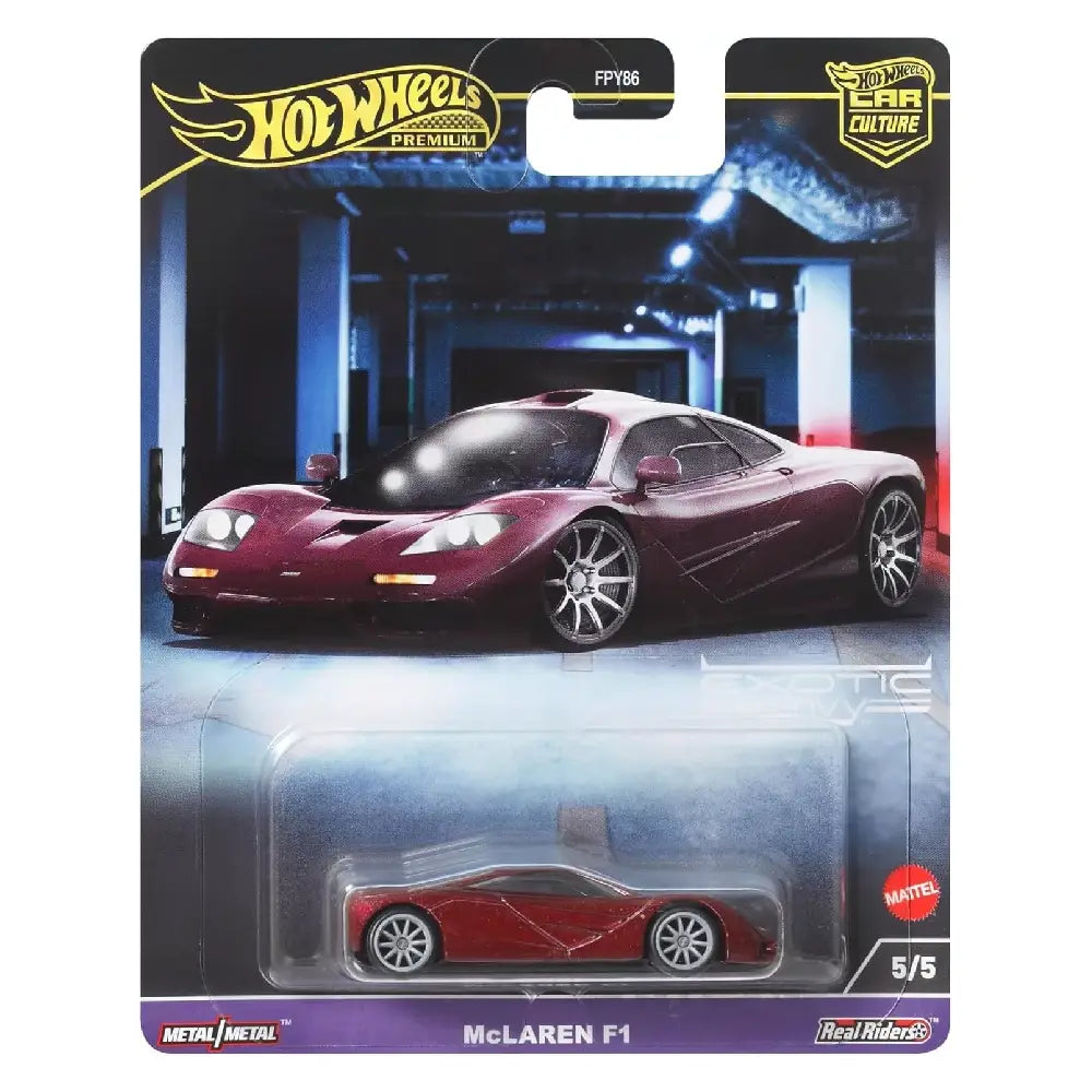 Hot Wheels Premium  1:64 Scale Die-Cast McLaren HKC77 thumbnail