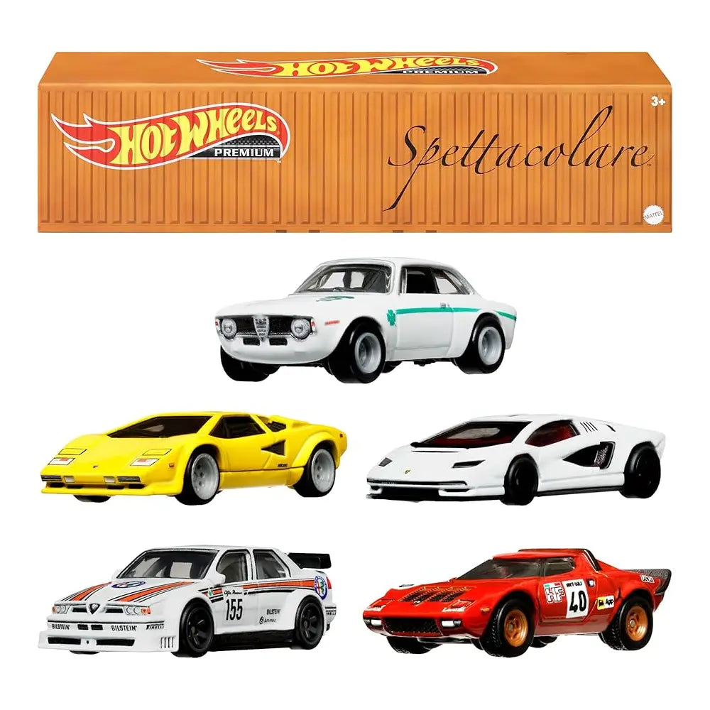 Hot Wheels Premium Car Culture Set of 5 Toy Cars HKD99 thumbnail