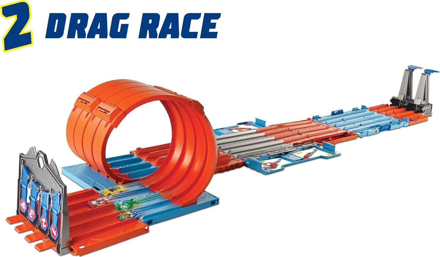Hot Wheels Race Crate Pop Out Raceway Playset with Portable Storage Case & Track thumbnail