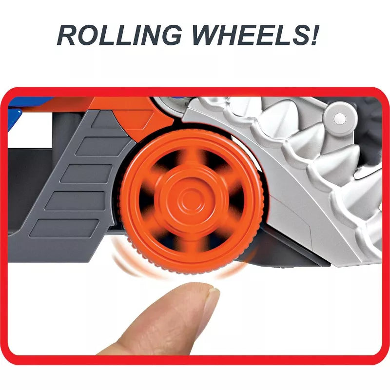 Hot Wheels Shark Chomp Transporter Playset with 1 Toy Car in 1:64 Scale thumbnail