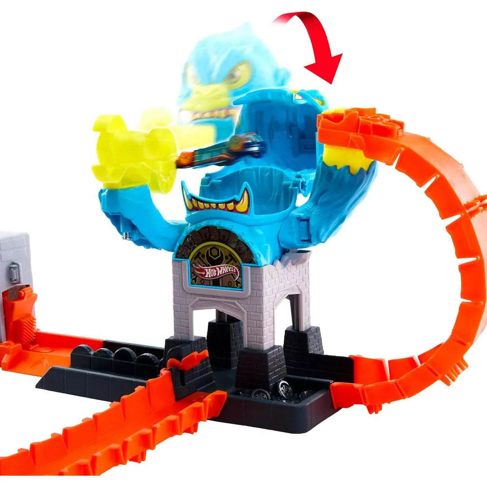 Hot Wheels City Gorilla Slam Attack Track Set with 1:64 Scale Vehicle thumbnail