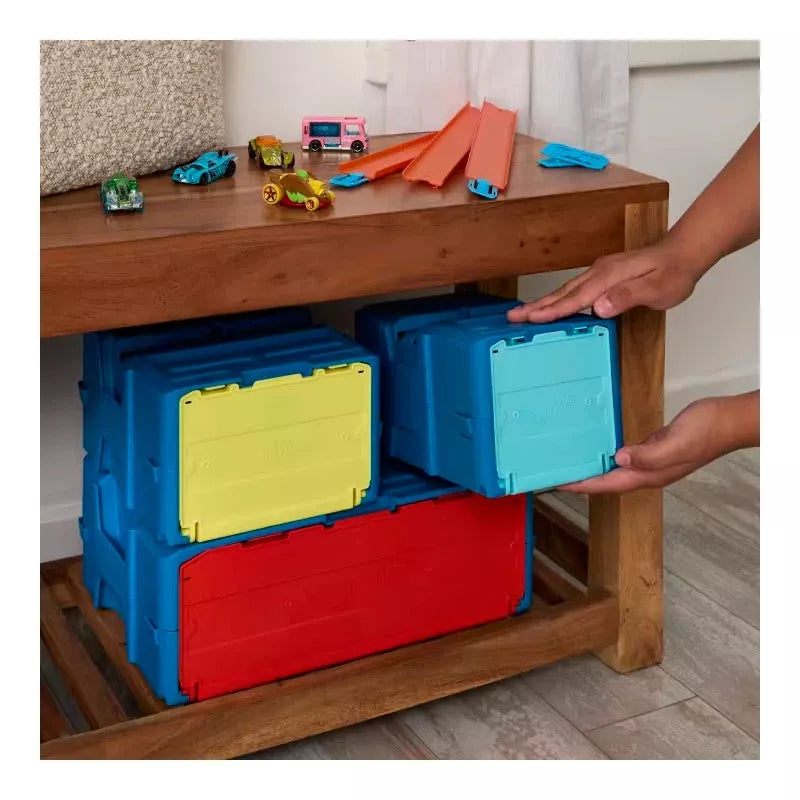 Hot Wheels Track Builder Playsets – Lightning Boost, Ice Crash & Flame Stunt thumbnail