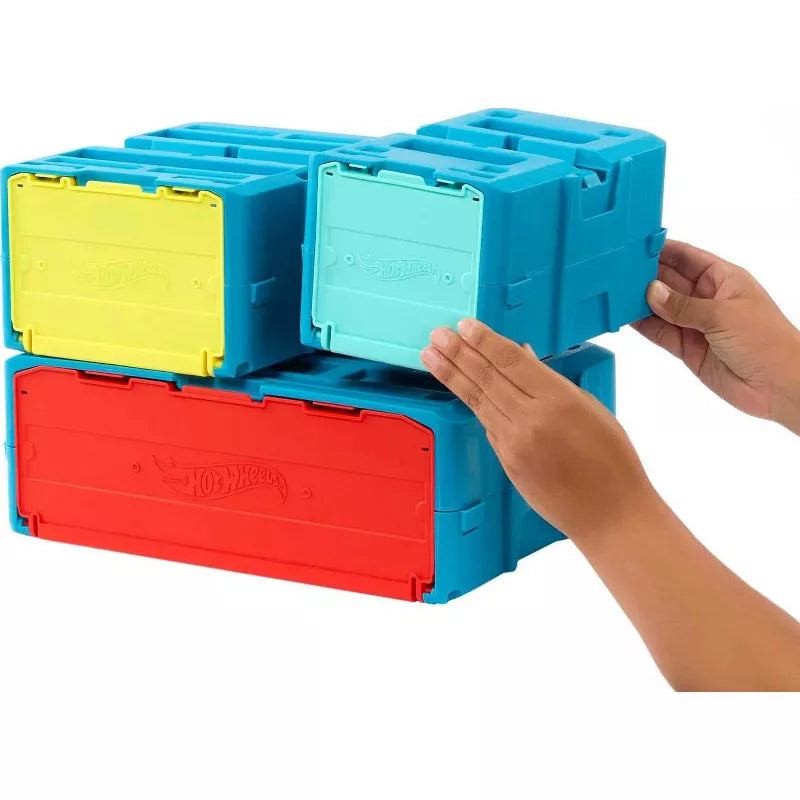 Hot Wheels Track Builder Playsets – Lightning Boost, Ice Crash & Flame Stunt thumbnail