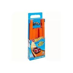 Hot Wheels Track Builder Straight Track with Car 15 Feet - Styles May Vary. Get ready for high-speed thrills with an incredible 15 feet of Hot Wheels track—custom racing action like never before! BHT77
